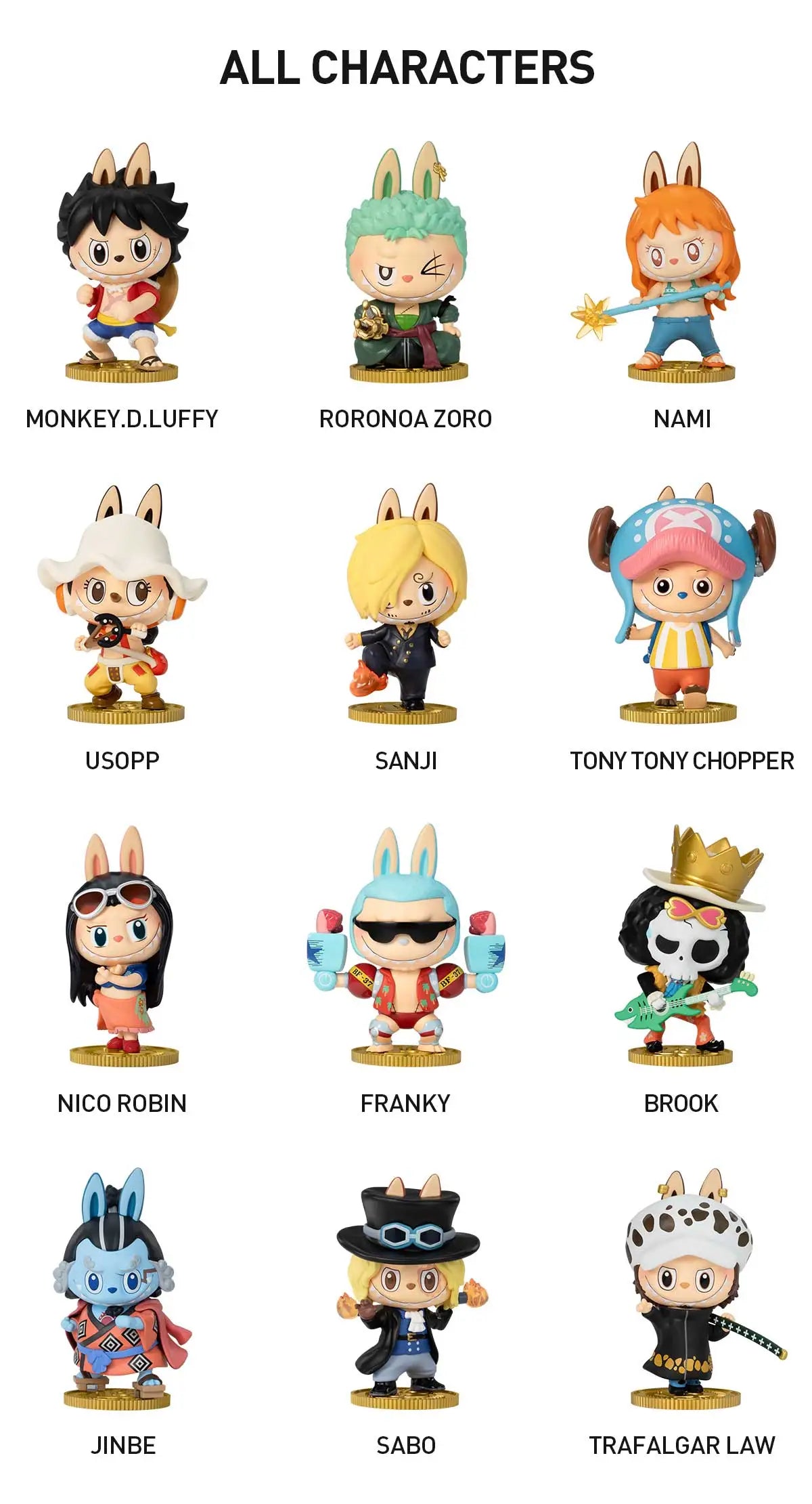 Figura The Monsters x One Piece