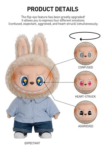 Pop Mart Labubu The Monsters - Flip With Me Vinyl Plush Doll