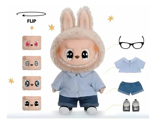 Pop Mart Labubu The Monsters - Flip With Me Vinyl Plush Doll