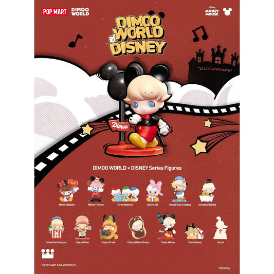 POP MART DIMOO WORLD x DISNEY Series full Box