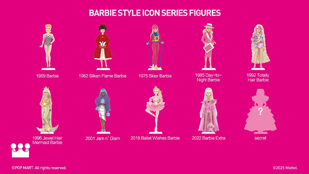 Barbie Style Icon Series Figures - POP MART