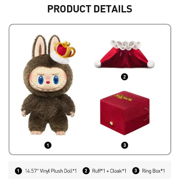 POP MART LABUBU THE MONSTERS - Let's Checkmate Series Vinyl Plush Doll