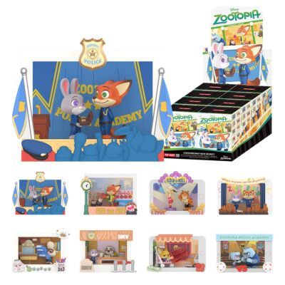 POP MART DISNEY ZOOTOPIA Highlight Moment Series Scene