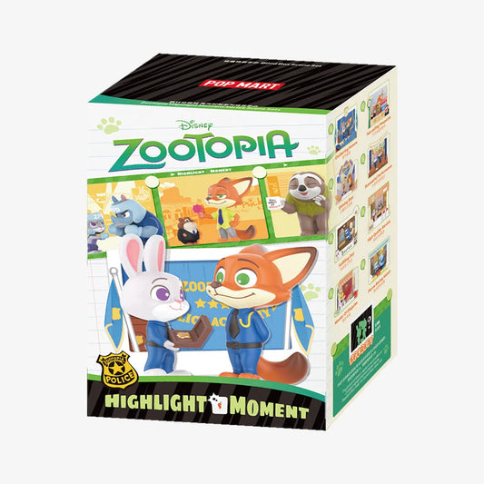 POP MART DISNEY ZOOTOPIA Highlight Moment Series Scene
