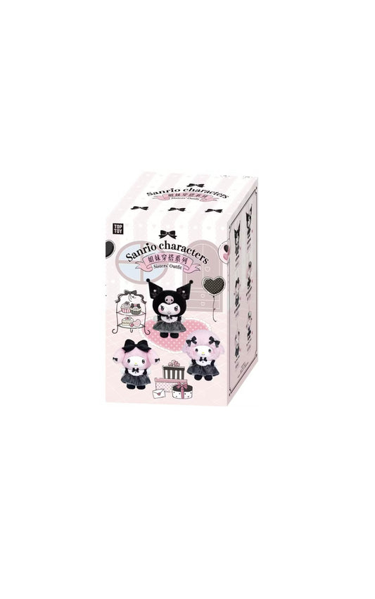 Miniso Top Toy Sanrio Characters Sisters Outfit Series Vinyl Plush Single Blind Box
