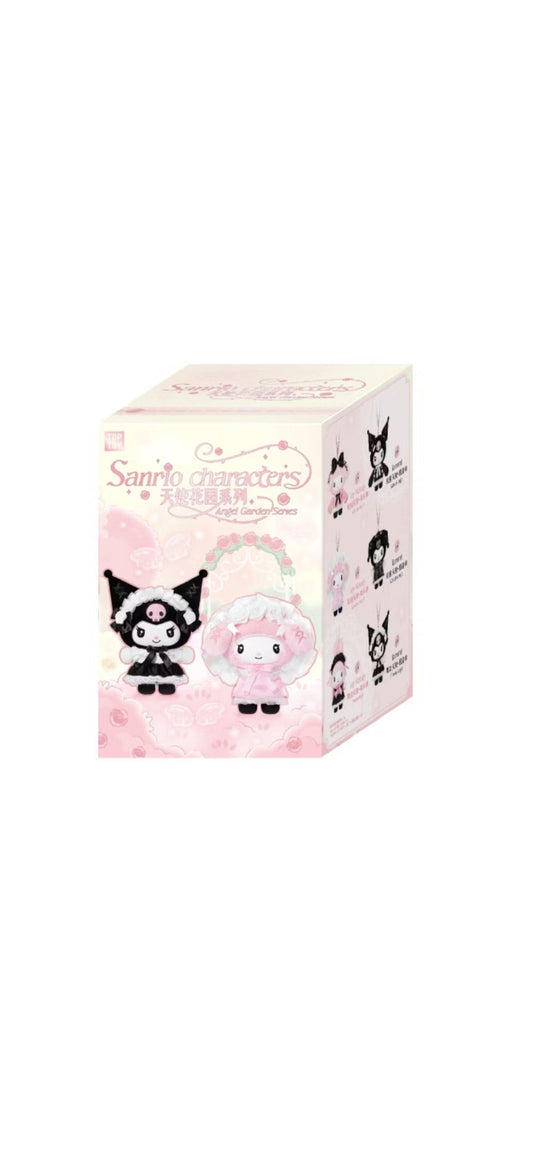 Miniso Top Toy Sanrio Characters Angel Garden Series Plush Vinyl Keychain Single Blind Box